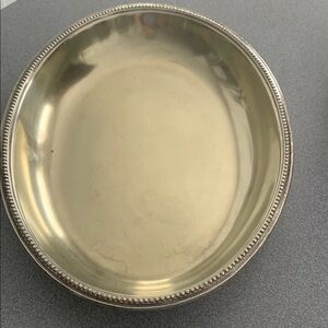 Elegant silver Decorative Bowl